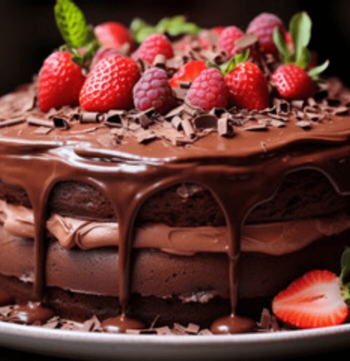 Chocolate Fruit cake