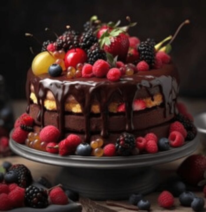 Chocolate Fruit cake