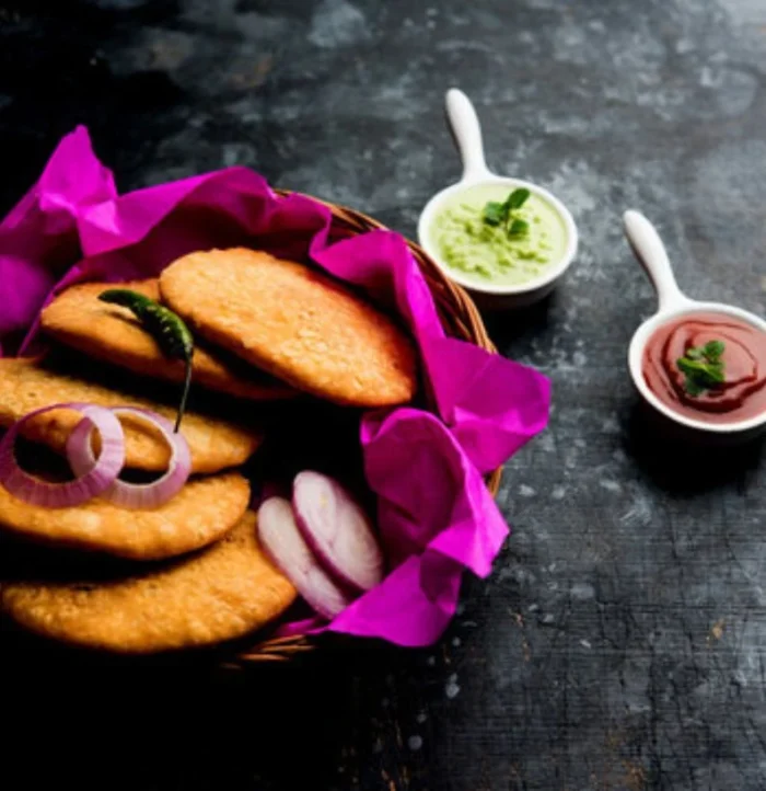 Pyaaz Kachori Chaat