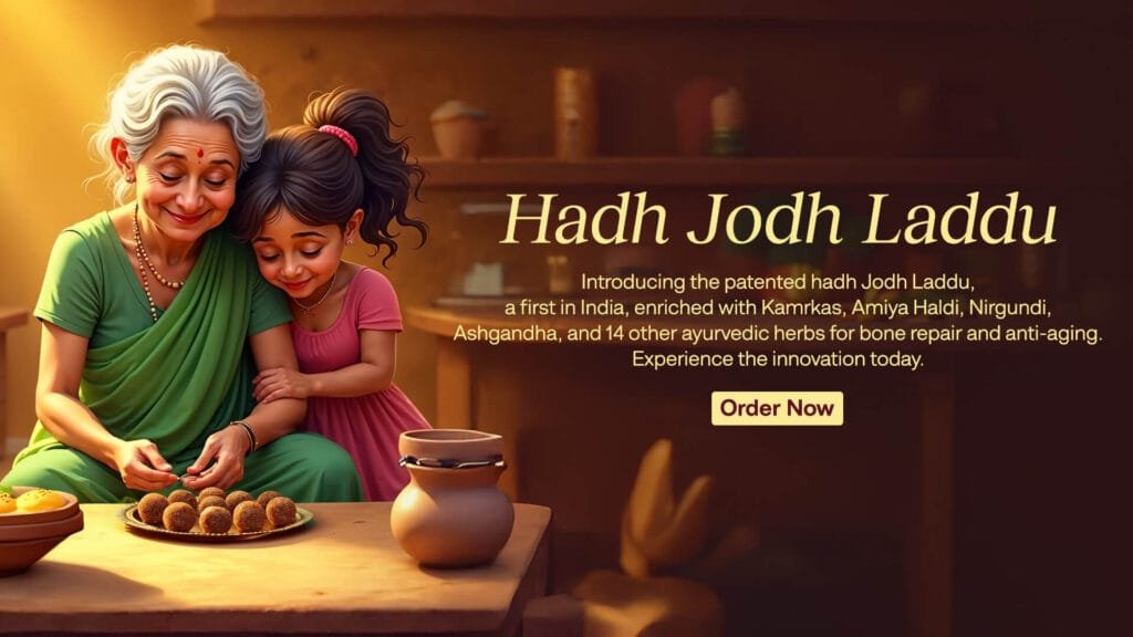 The benefits of Hadh Jodh Laddu extend beyond the realm of physical health