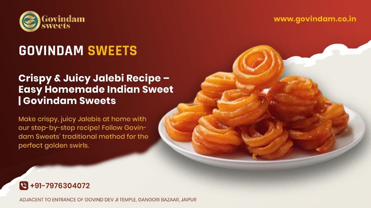 Professional jalebi making demonstration showing perfect crispy texture