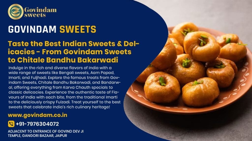 Diverse collection of Indian sweets and delicacies