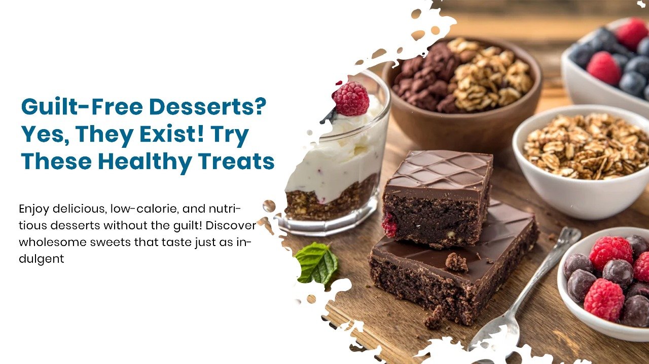 Healthy Desserts Govindam Sweets collection featuring nutrient-rich treats with natural ingredients and no refined sugar